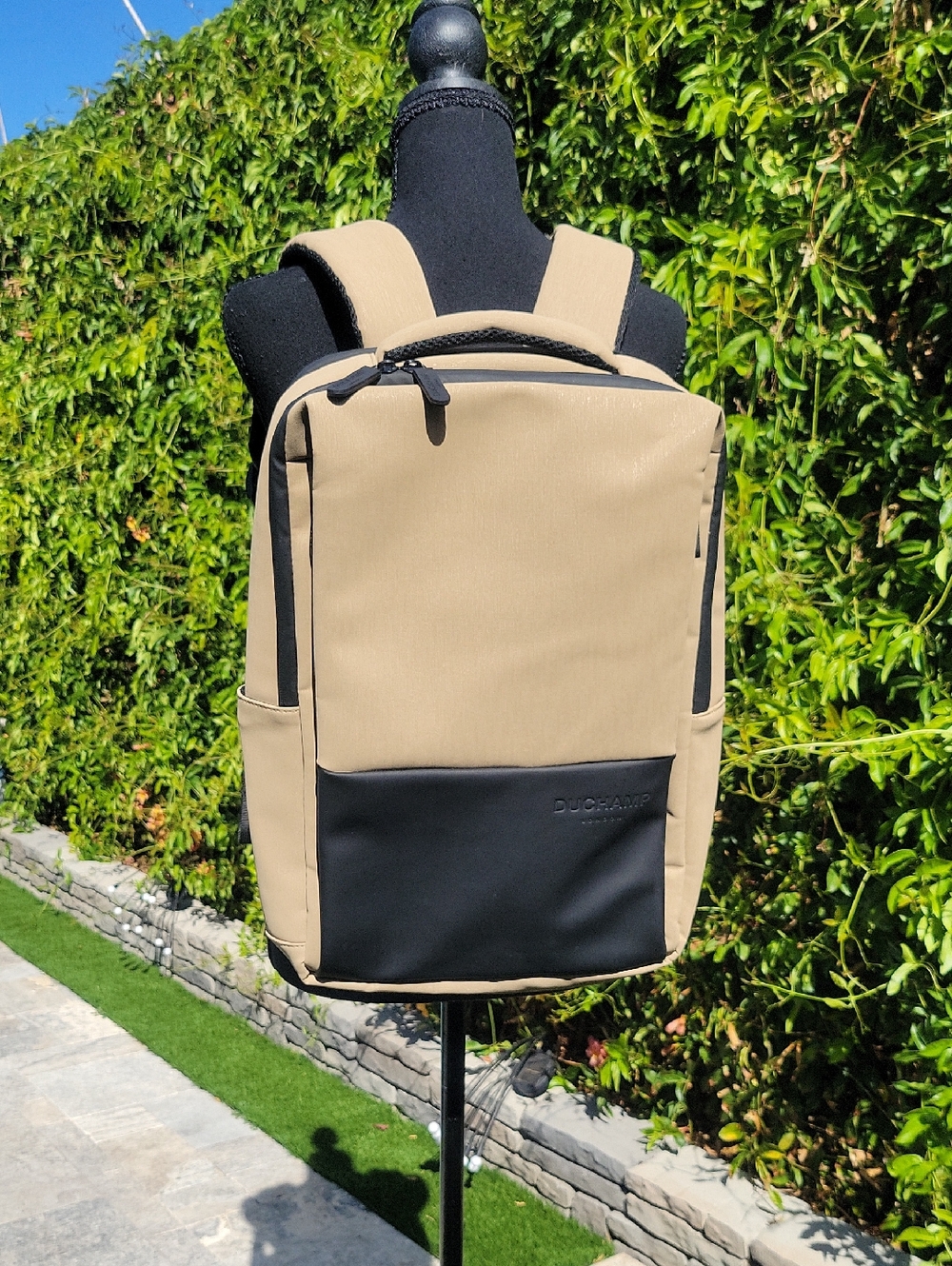 Duchamp Rubberized Snow Minimalist Laptop Backpack